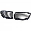 CALANDRES SPORT NOIRES BRILLANTES LOOK PACK M BMW SERIE 3 E92 COUPE & E93 CABRIO LCI PH2 (05083)