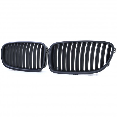 CALANDRES SPORT NOIRES MATES LOOK M PERFORMANCE BMW SERIE 5 F10 ET F11 (05082)
