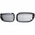CALANDRES NOIR BRILLANT SPORT M-PFM BMW SERIE 3 E46 COUPE CABRIO PH2 (05075)
