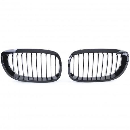 CALANDRES NOIR BRILLANT SPORT M-PFM BMW SERIE 3 E46 COUPE CABRIO PH2 (05075)