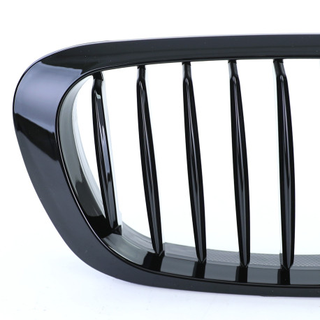 CALANDRES NOIR BRILLANT SPORT M-PFM BMW SERIE 3 E46 COUPE CABRIO 1999-2003 PH 1 (05073)
