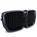 CALANDRES NOIR BRILLANT LOOK PACK M3 BMW SERIE 3 E46 BERLINE TOURING 2001-2005 PH 2 (05069)