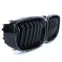 CALANDRES SPORT DOUBLES LAMES NOIR BRILLANT BMW SERIE 3 GT F34 GRAN TURISMO (05056)