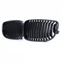 CALANDRES NOIR BRILLANT M PERFORMANCE BMW SERIE 1 E81 E87 E82 E88 PHASE 2 2007-2012 (05061)