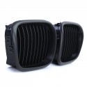CALANDRES SPORT NOIR MAT LOOK M PERFORMANCE POUR BMW SERIE 5 E39 PHASES 1 et 2 (05051)