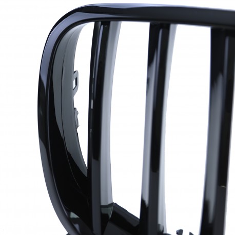 GRILLES CALANDRES SPORT NOIRES BRILLANTES BMW X5 E70 & X6 E71 (05012)