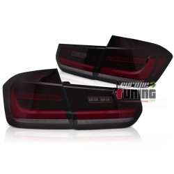 FEUX FULL LED ROUGE FUMES BMW SERIE 3 F30 2011-2018 (06065)