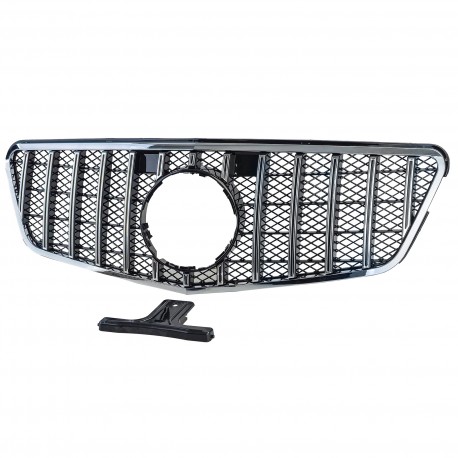 CALANDRE SPORT NOIRE CHROME MERCEDES CLASSE E W212 ET S212 (06067)