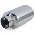 EMBOUT SORTIE D ECHAPPEMENT OVALE EN ACIER INOXYDABLE UNIVERSEL (04842)