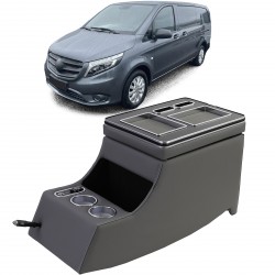 ACCOUDOIR CENTRAL GRIS MERCEDES CLASSE V W447 et VIANO W639 2003-2019 (06083)