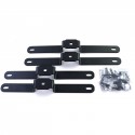 MARCHEPIEDS NOIRS VW VOLKSWAGEN T5 T6 T6.1 VERSIONS COURTES (06092)