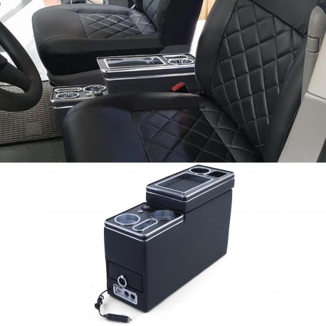 ACCOUDOIR CENTRAL CONSOLE CUIR VW VOLKSWAGEN T5 T6 (06097)