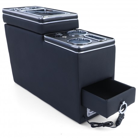 ACCOUDOIR CENTRAL CONSOLE CUIR VW VOLKSWAGEN T5 T6 (06097)