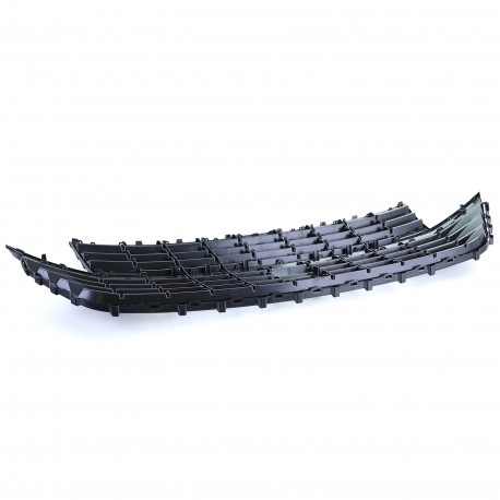 GRILLE DE CALANDRE SANS SIGLE NOIRE BRILLANTE VW VOLKSWAGEN T6 BUS TRANSPORTEUR APRES 2019 (06099)