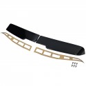 BECQUET AILERON DE TOIT SPORT NOIR BRILLANT VW BUS T6 A PORTES BATTANTES (06101)
