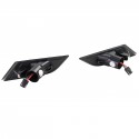 REPETITEURS NOIRS CLIGNOTANTS LATERAUX AILES LED VW VOLKSWAGEN T6 (060103)