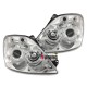 PHARES CHROMES FEUX ANNEAUX ANGEL EYES LED FORD FIESTA 2002-2008 (03948)