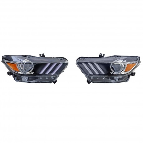 PHARES AU XENON HOMOLOGUES POUR FORD MUSTANG D ' IMPORTATION (06115)