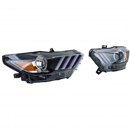 PHARES AU XENON HOMOLOGUES POUR FORD MUSTANG D ' IMPORTATION (06115)