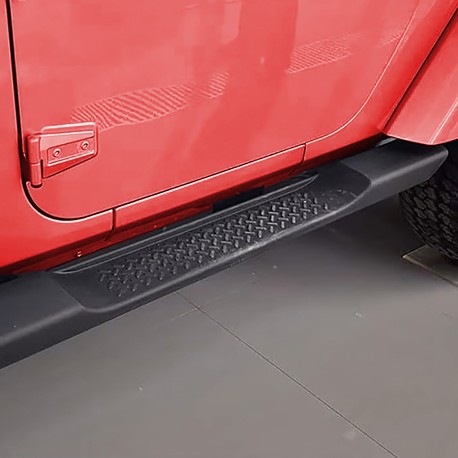 MARCHEPIEDS NOIRS JEEP WRANGLER JK 07-18 (06128)