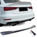 BECQUET SPOILER ARRIERE SPORT NOIR BRILLANT POUR AUDI A3 8V 12-20 (06150)