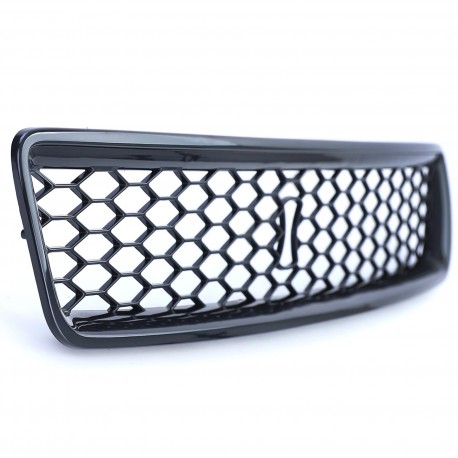 CALANDRE NOIRE BRILLANTE SANS SIGLE AUDI A4 B5 1994-2001 (06153)