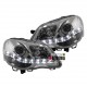PHARES AVANTS FEUX LED DEVIL EYES VW POLO IV 9N3 2005-2009 (00912)