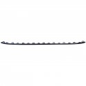 BANDEAUX GARNITURES DE PARECHOC AVANT NOIRES BRILLANTES VW GOLF 8 GTI GTD R-LINE (06164)