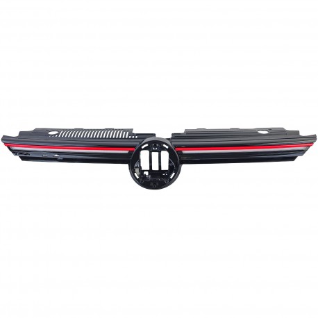CALANDRE LUMINEUSE LED BANDE ROUGE VOLKSWAGEN VW GOLF 8 (06165)