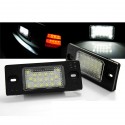 LED PLAQUE IMMATRICULATION VW TOUAREG TIGUAN GOLF PASSAT PORSCHE CAYENNE (03731)
