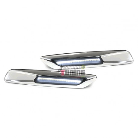 REPETITEURS CLIGNOTANTS NOIRS LED ET VEILLEUSES BMW E60 E81 E82 E87 E88 E90 E92 (06181)