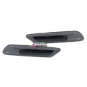 REPETITEURS CLIGNOTANTS CARBONE LED ET VEILLEUSES BMW E60 E81 E82 E87 E88 E90 E92 (06183)