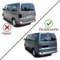 FEUX ROUGES NOIRS LEDS DYNAMIQUES VW T5 BUS TRANSPORTEUR COFFRE 2 PORTES 2003-2009 (06188)