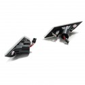REPETITEURS NOIRS CLIGNOTANTS D'AILES LED DYNAMIQUE VW T6 2019- (06199)