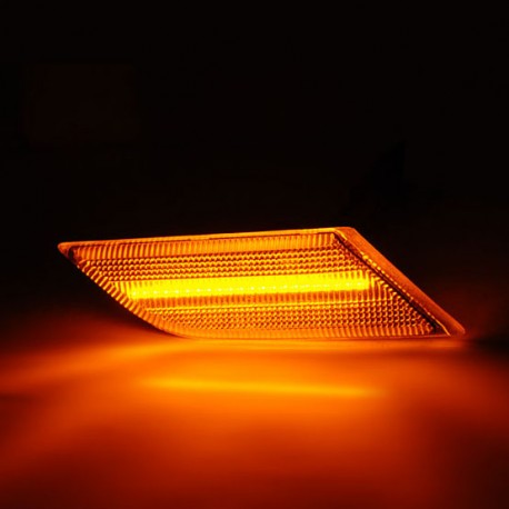 REPETITEURS NOIRS CLIGNOTANTS D'AILES LED DYNAMIQUE VW T6 2019- (06199)