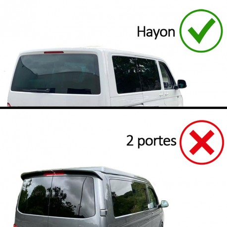 FEUX ROUGES NOIRS CELIS A LEDS DYNAMIQUES POUR VW T6 A HAYON / PORTE RABATTABLE (04898)