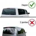 FEUX ROUGES NOIRS LEDS DYNAMIQUES VW T5 BUS TRANSPORTEUR COFFRE 2 PORTES 2003-2009 (06188)