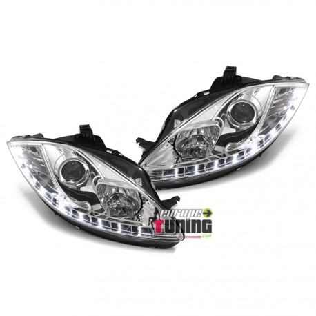 PHARES DRL DIURNES R87 SEAT LEON 09-12 CHROM (03379)