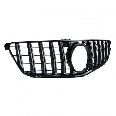 CALANDRE SPORT LIGNE GT R NOIRE CHROMEE MERCEDES CLASSE C W204 2007-2014 (06223)