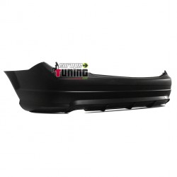 PARE CHOCS ARRIERE SIMPLE SORTIE MERCEDES CLASSE C W204 LOOK AMG (007756)