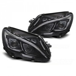 PHARES AVEC FEUX DE JOUR LED MERCEDES CLASSE C W205 2014-2018 (06240)