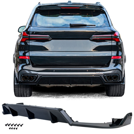 DIFFUSEUR ARRIERE SPORT POUR BMW X5 TYPE G05 EN PACK M (06256)