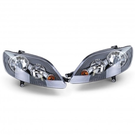 PHARES AVANTS FEUX NOIRS VW VOLKSWAGEN GOLF 5 PLUS 2005-2008 (06257)