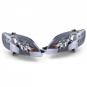 PHARES AVANTS FEUX NOIRS VW VOLKSWAGEN GOLF 5 PLUS 2005-2008 (06257)