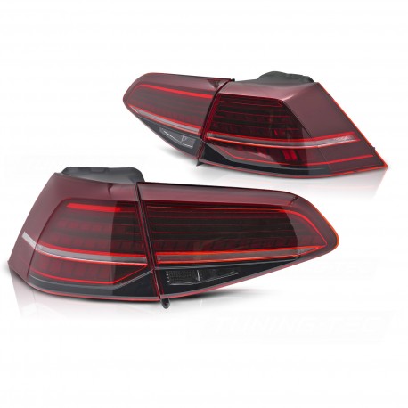 FEUX NOIRS FULL LED CLIGNOTANTS DYNAMIQUES VW GOLF 7 20013-2019 (06254)