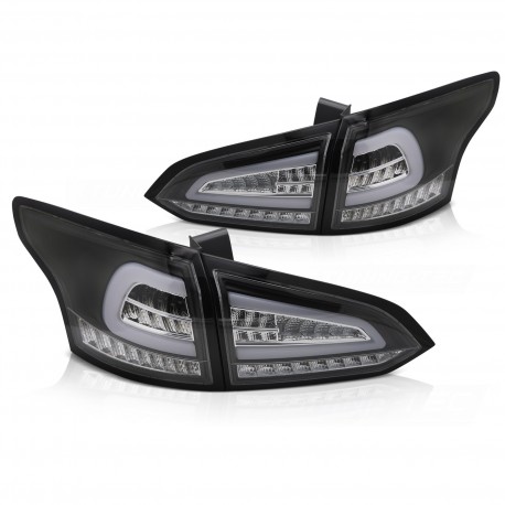 FEUX ROUGES CLAIRS FULL LED ET DYNAMIQUES FORD FOCUS 3 SW BREAK 11-18 (06277)