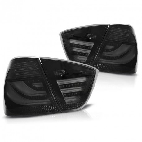 FEUX FUMES NOIRS LED BAR BMW SERIE 3 E90 BERLINE 2005-2008 (06288)