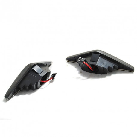 CLIGNOTANTS AILES LED NOIRS REPETITEURS LATERAUX FORD FOCUS 1 MONDEO MK3 (06290)