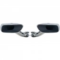 2 SORTIES ECHAPPEMENT CHROM SPORT PACK M POUR BMW X6 E71 30d 40d (06317)