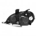 PHARES NOIRS FEUX BANDES LED DEVIL EYES MERCEDES ML W163 1998-2001 (03248)